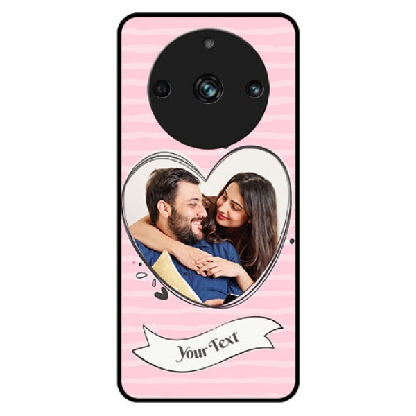 Realme 11 Pro 5G Custom Glass Phone Case - Vintage Heart Design