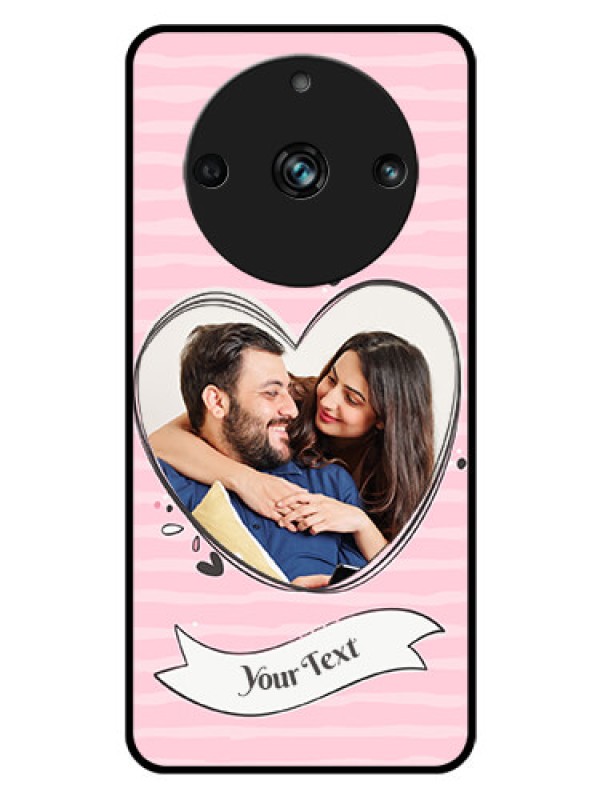Custom Realme 11 Pro 5G Custom Glass Phone Case - Vintage Heart Design