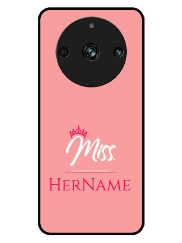 Custom Realme 11 Pro 5G Custom Glass Phone Case Mrs with Name