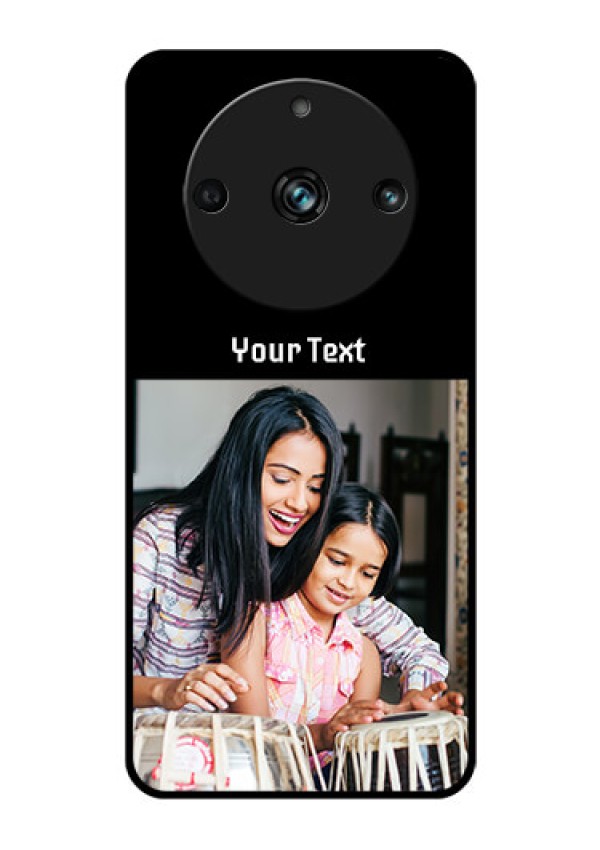 Realme 11 Pro 5G Photo with Name on Glass Phone Case