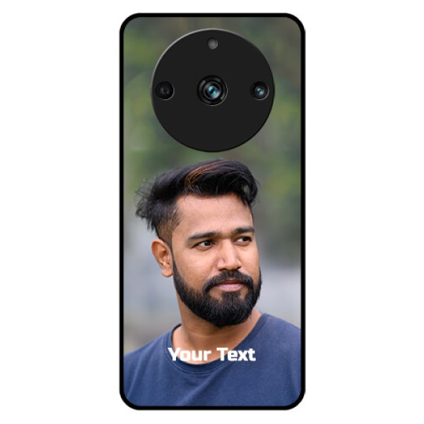 Realme 11 Pro 5G Glass Mobile Cover: Photo with Text