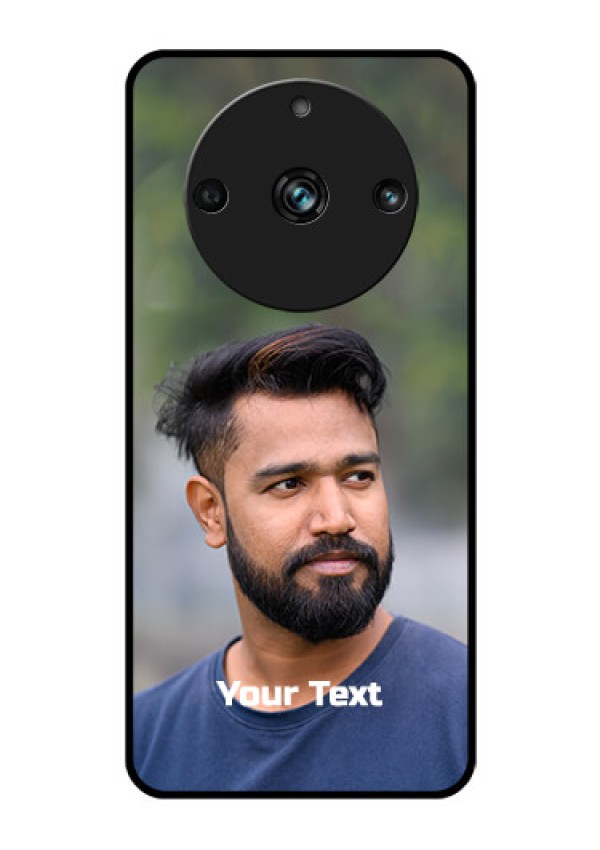 Realme 11 Pro 5G Glass Mobile Cover: Photo with Text