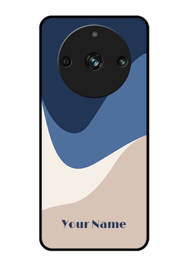 Realme 11 Pro 5G Custom Glass Phone Case - Abstract Drip Art Design
