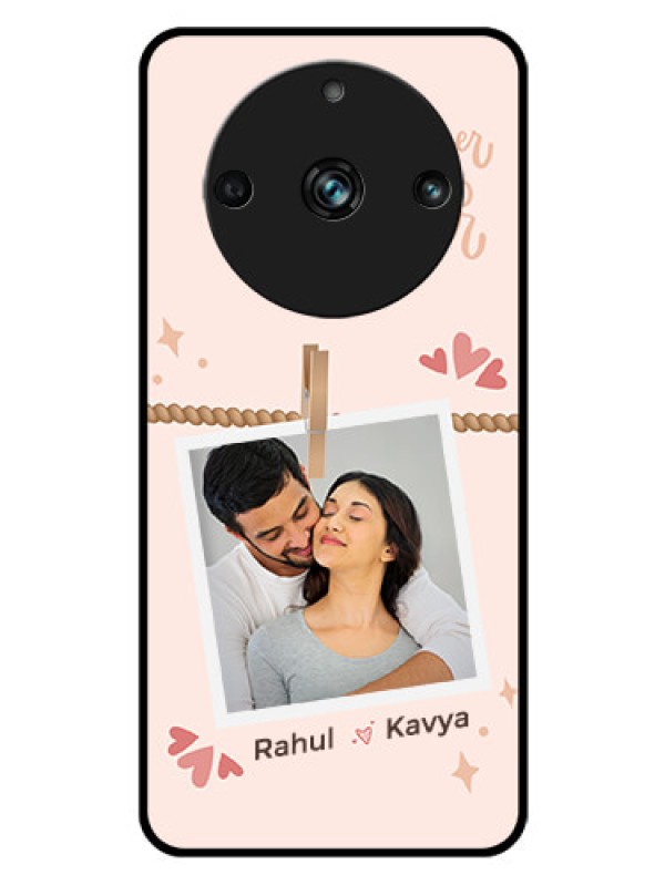Custom Realme 11 Pro 5G Custom Glass Phone Case - Forever and ever love Design