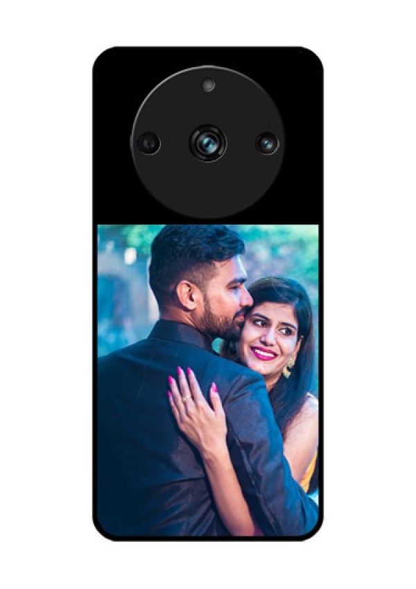 Realme 11 Pro 5G Custom Glass Phone Case - Upload Full Picture With Custom Color Design