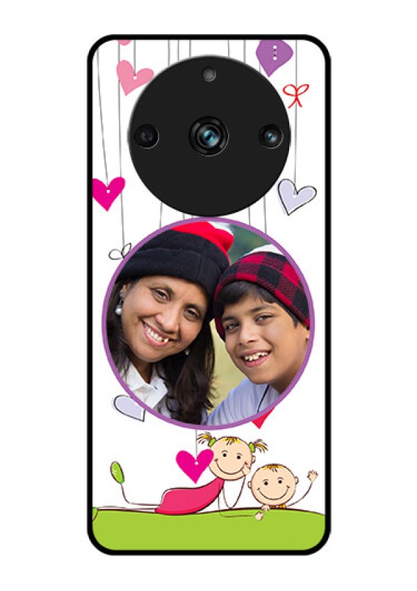 Realme 11 Pro Plus 5G Photo Printing on Glass Case - Cute Kids Phone Case Design
