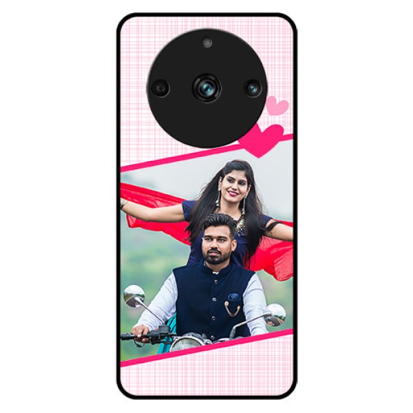Realme 11 Pro Plus 5G Custom Glass Phone Case - Love Shape Heart Design