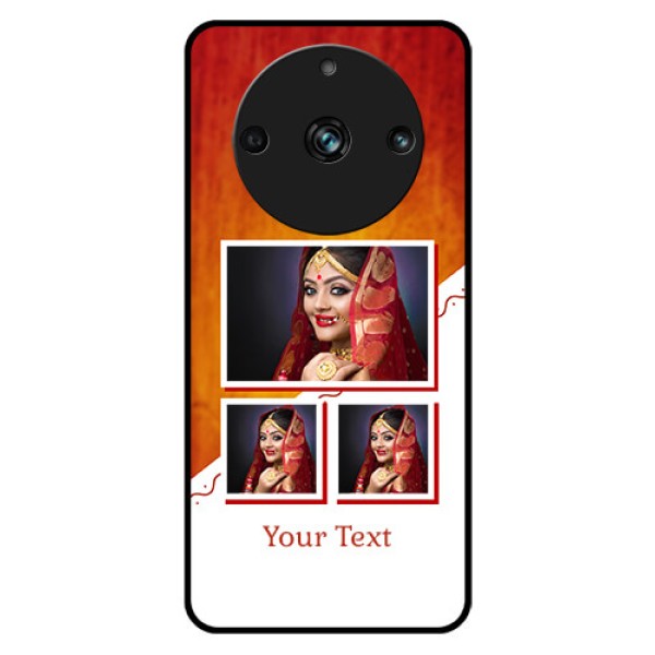 Realme 11 Pro Plus 5G Custom Glass Phone Case - Wedding Memories Design