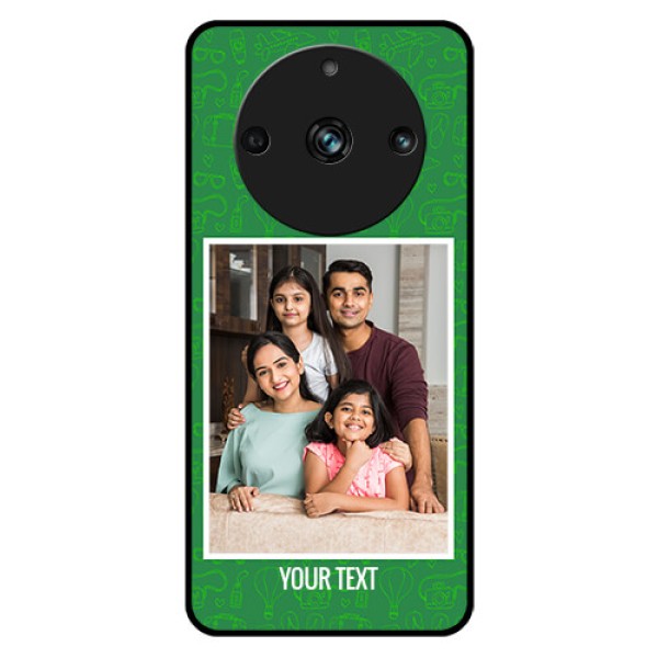 Realme 11 Pro Plus 5G Personalized Glass Phone Case - Picture Upload Design