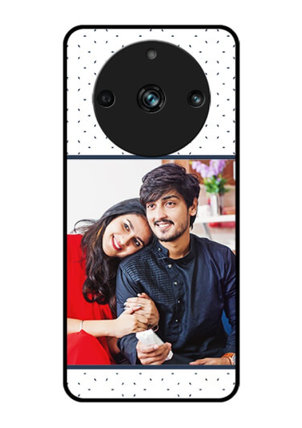 Realme 11 Pro Plus 5G Personalized Glass Phone Case - Premium Dot Design