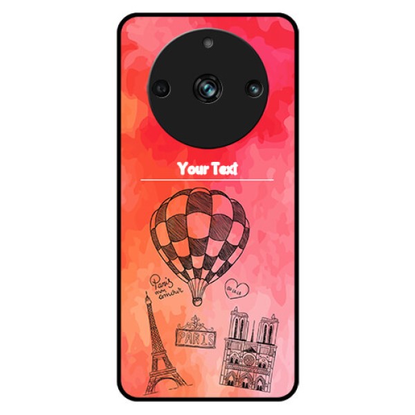 Realme 11 Pro Plus 5G Custom Glass Phone Case - Paris Theme Design