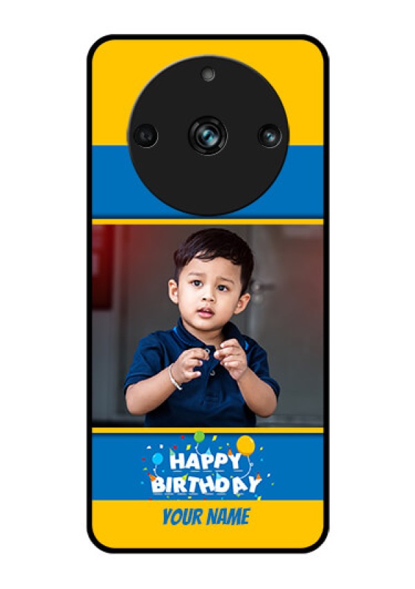 Realme 11 Pro Plus 5G Custom Glass Mobile Case - Birthday Wishes Design