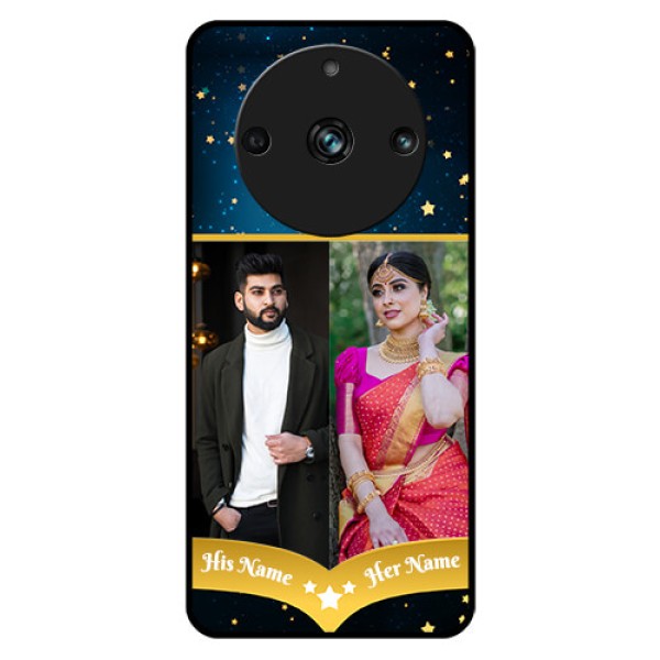 Realme 11 Pro Plus 5G Custom Glass Phone Case - Galaxy Stars Backdrop Design Realme 11 Pro Plus 5G Custom Glass Phone Case - Galaxy Stars Backdrop Design