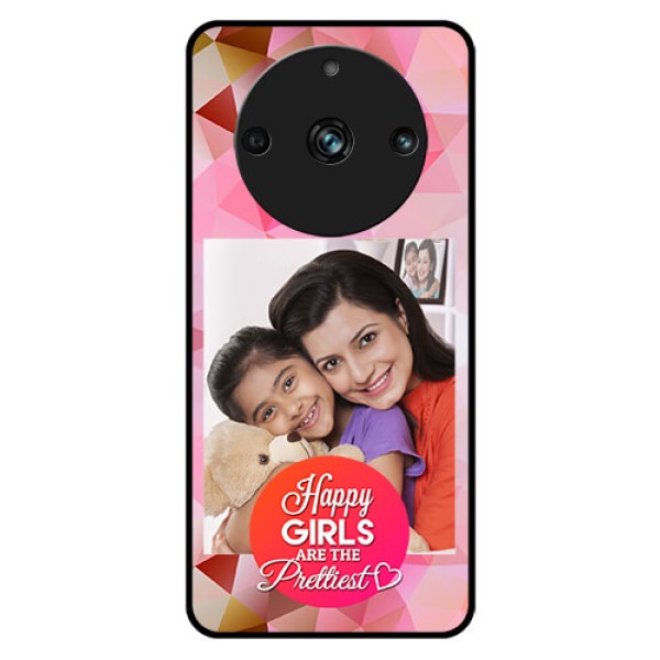 Realme 11 Pro Plus 5G Photo Printing on Glass Case - Abstract Triangle Design