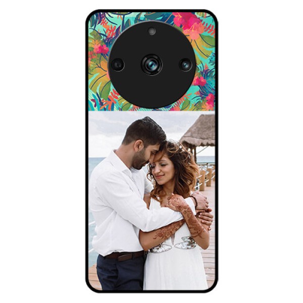 Realme 11 Pro Plus 5G Photo Printing on Glass Case - Watercolor Floral Design Realme 11 Pro Plus 5G Photo Printing on Glass Case - Watercolor Floral Design