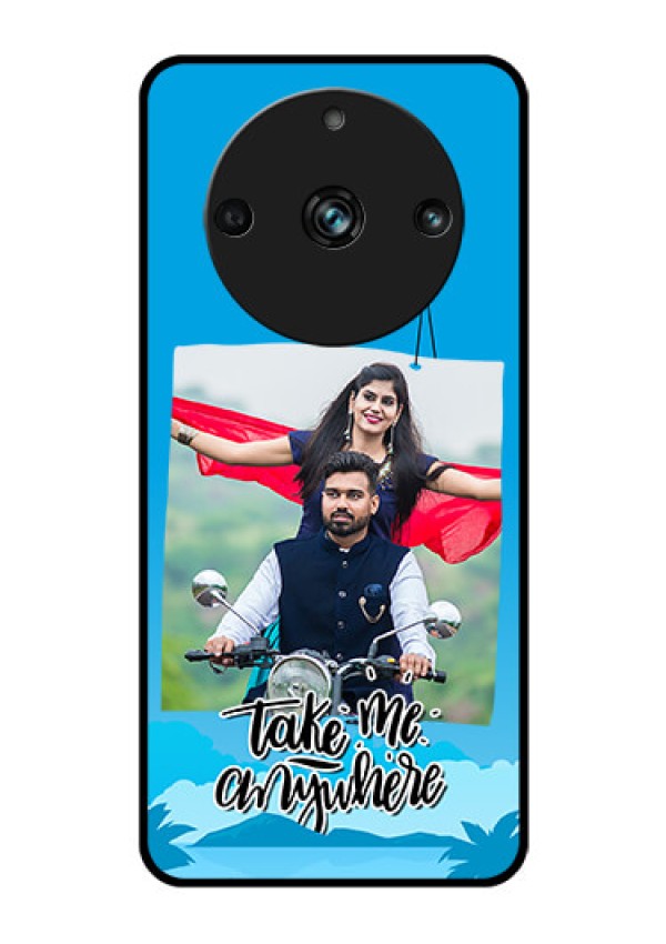 Realme 11 Pro Plus 5G Custom Glass Mobile Case - Traveller Design