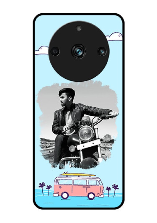 Realme 11 Pro Plus 5G Photo Printing on Glass Case - Travel & Adventure Design