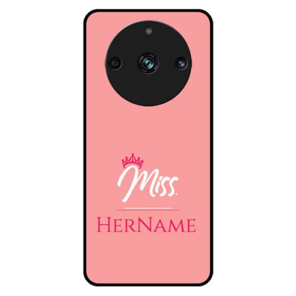 Realme 11 Pro Plus 5G Custom Glass Phone Case Mrs with Name