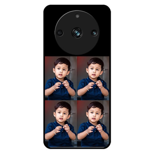 Realme 11 Pro Plus 5G 4 Image Holder on Glass Mobile Cover