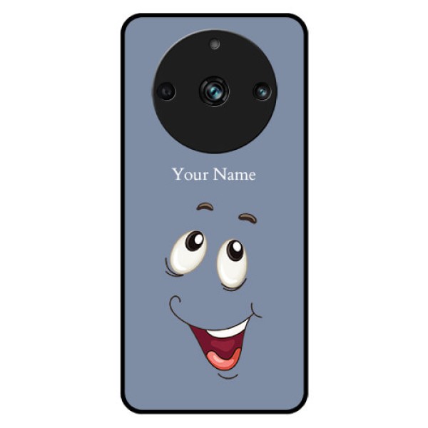 Realme 11 Pro Plus 5G Photo Printing on Glass Case - Laughing Cartoon Face Design