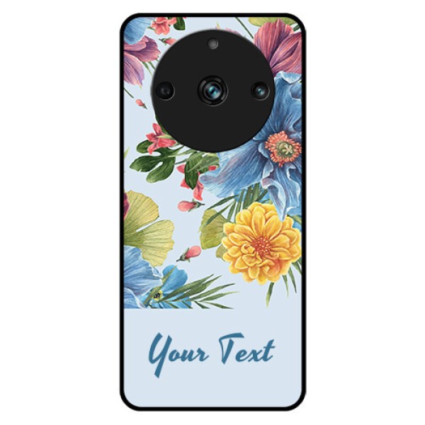 Realme 11 Pro Plus 5G Custom Glass Mobile Case - Stunning Watercolored Flowers Painting Design Realme 11 Pro Plus 5G Custom Glass Mobile Case - Stunning Watercolored Flowers Painting Design