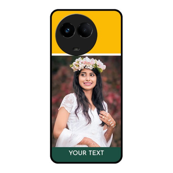 Realme 11x 5G Photo Printing on Glass Case - Love You Design