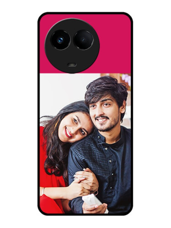 Custom Realme 11x 5G Custom Glass Mobile Case - Anniversary Cover Design