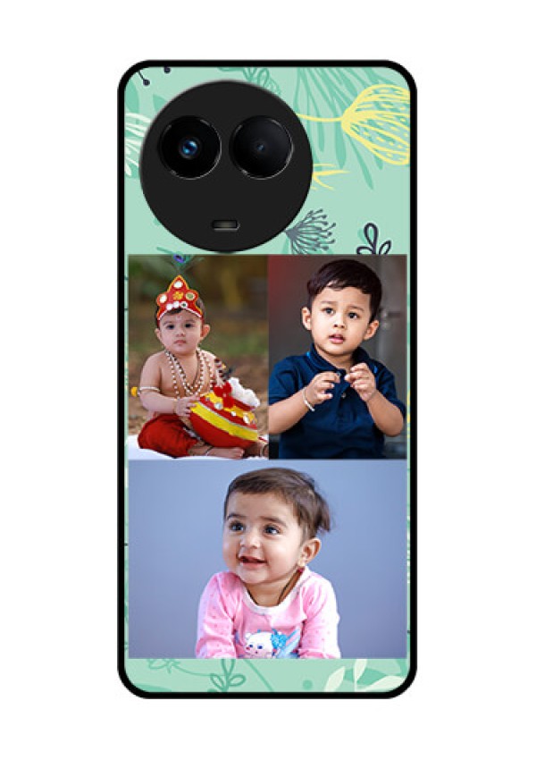 Realme 11x 5G Photo Printing on Glass Case - Forever Family Design