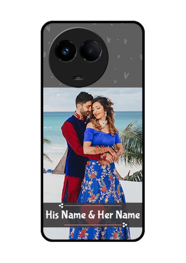 Realme 11x 5G Custom Glass Mobile Case - Buy Love Design with Photo Online
