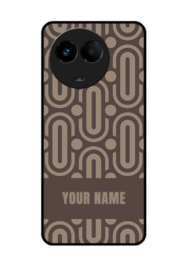 Realme 11x 5G Custom Glass Phone Case - Captivating Zero Pattern Design