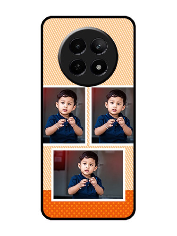 Custom Realme 12 5G Custom Glass Phone Case - Bulk Photos Upload Design