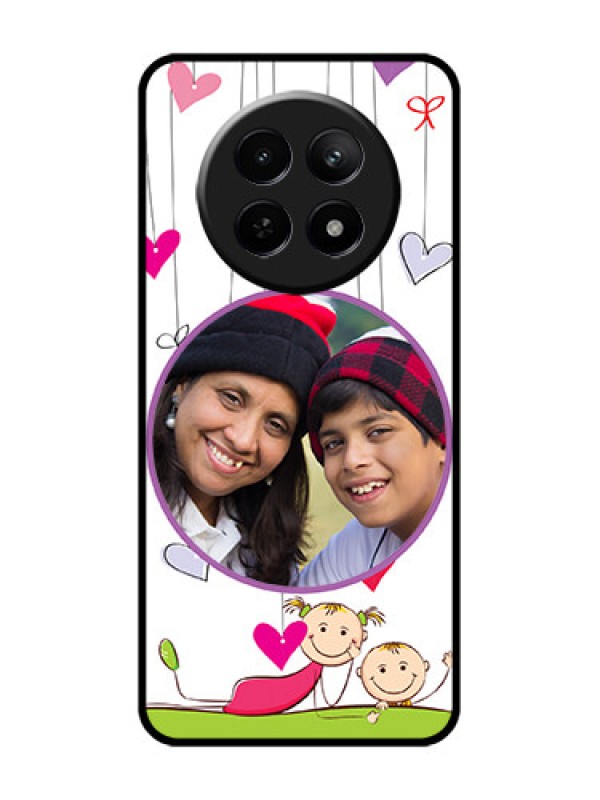 Custom Realme 12 5G Custom Glass Phone Case - Cute Kids Phone Case Design