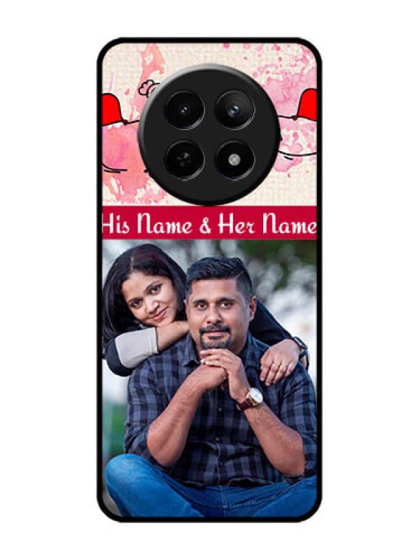 Custom Realme 12 5G Custom Glass Phone Case - You And Me Case Design