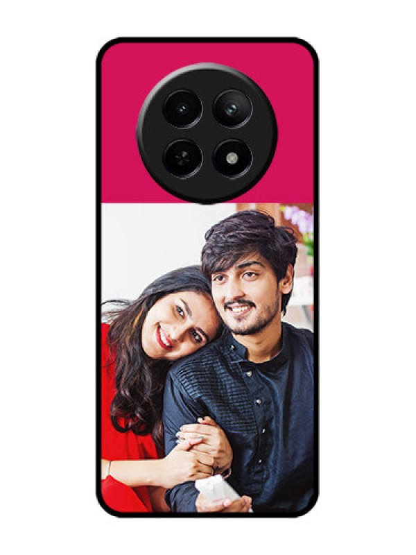 Custom Realme 12 5G Custom Glass Phone Case - Anniversary Cover Design