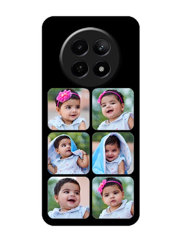 Custom Realme 12 5G Custom Glass Phone Case - Multiple Pictures Design