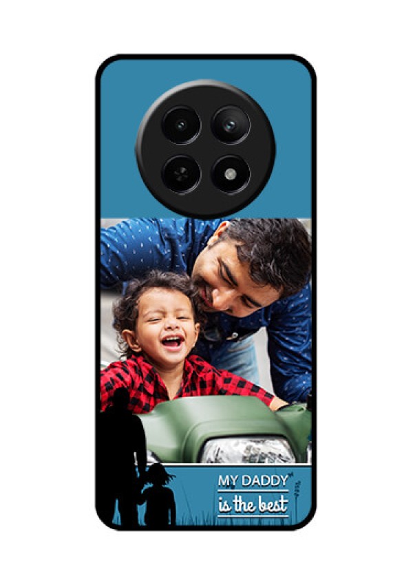 Realme 12 5G Custom Glass Phone Case - Best Dad Design