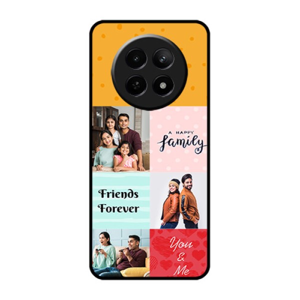 Realme 12 5G Custom Glass Phone Case - Images With Quotes Design Realme 12 5G Custom Glass Phone Case - Images With Quotes Design