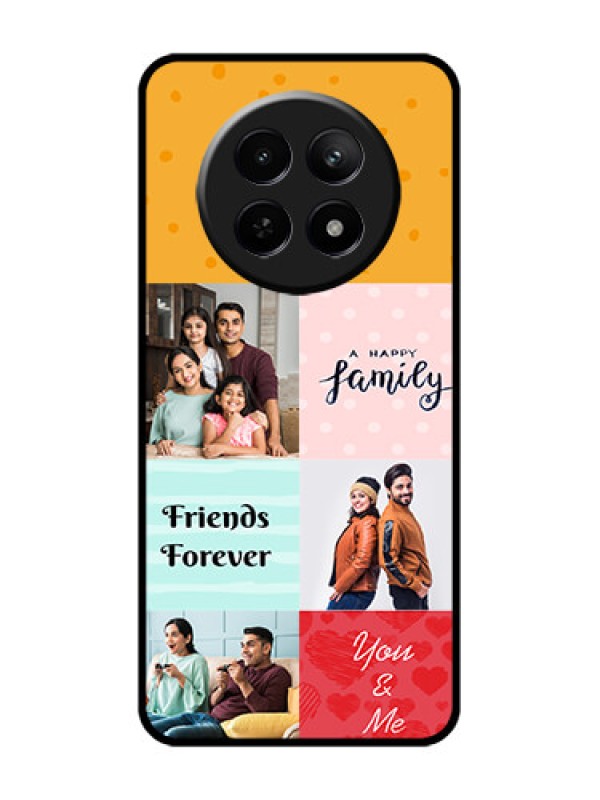 Custom Realme 12 5G Custom Glass Phone Case - Images With Quotes Design