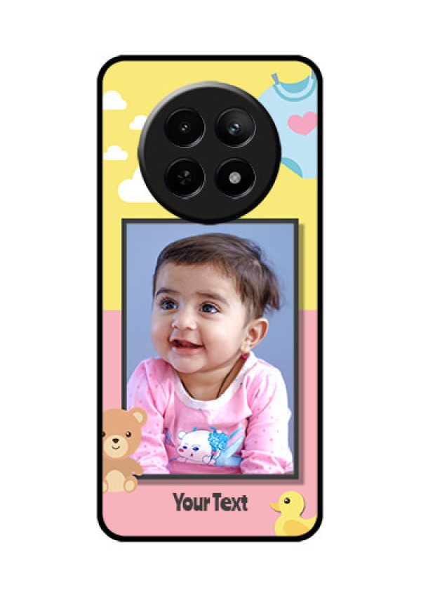 Realme 12 5G Custom Glass Phone Case - Kids 2 Color Design