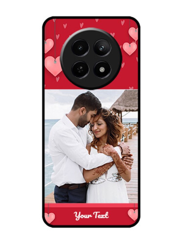 Custom Realme 12 5G Custom Glass Phone Case - Valentines Day Design