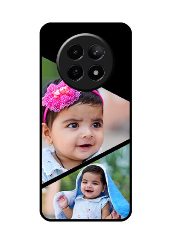 Realme 12 5G Custom Glass Phone Case - Semi Cut Design