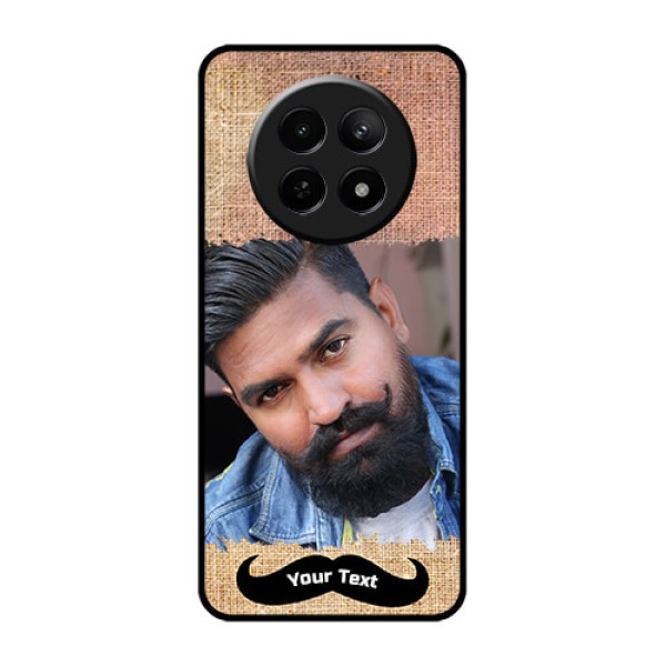 Realme 12 5G Custom Glass Phone Case - With Texture Design
