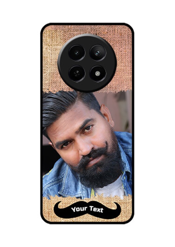 Realme 12 5G Custom Glass Phone Case - With Texture Design