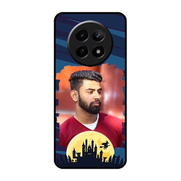Realme 12 5G Custom Glass Phone Case - Halloween Witch Design