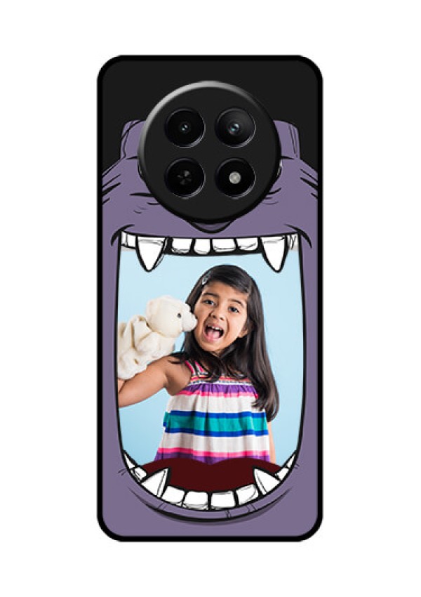 Realme 12 5G Custom Glass Phone Case - Angry Monster Design