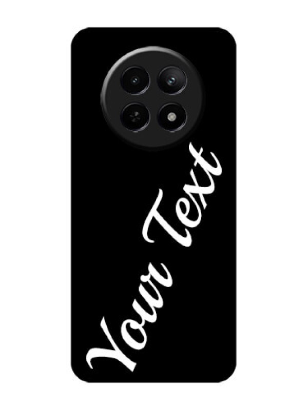 Custom Realme 12 5G Custom Glass Phone Case - With Your Name Design