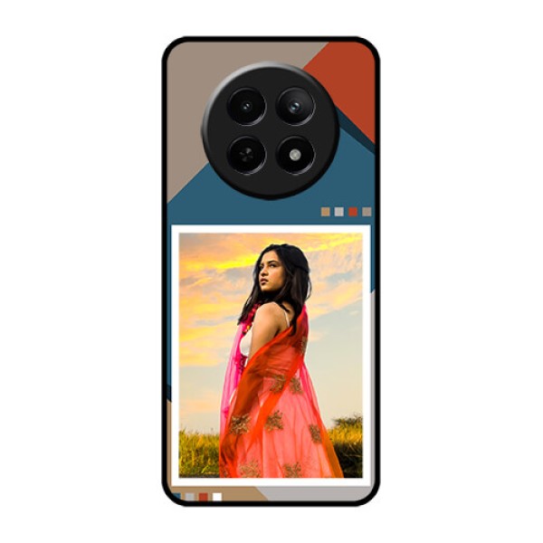 Realme 12 5G Custom Glass Phone Case - Retro Color Pallet Design Realme 12 5G Custom Glass Phone Case - Retro Color Pallet Design