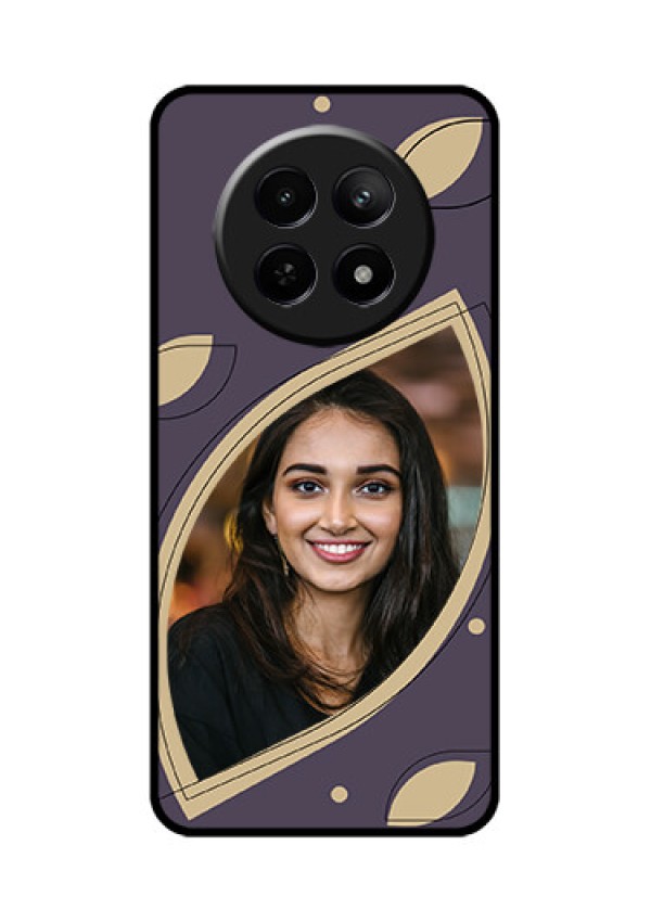 Realme 12 5G Custom Glass Phone Case - Falling Leaf Design