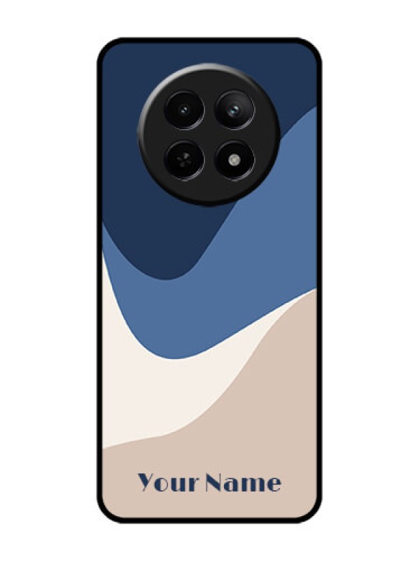 Custom Realme 12 5G Custom Glass Phone Case - Abstract Drip Art Design