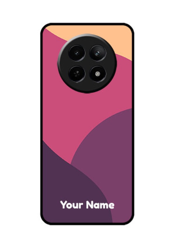 Realme 12 5G Custom Glass Phone Case - Mixed Multi - Colour Abstract Art Design